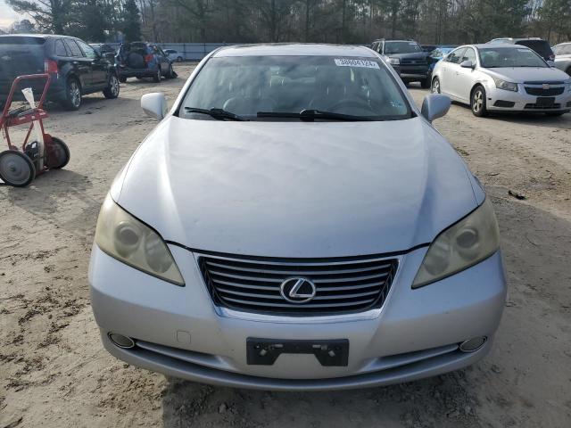 JTHBJ46G772068309 - 2007 LEXUS ES 350 SILVER photo 5