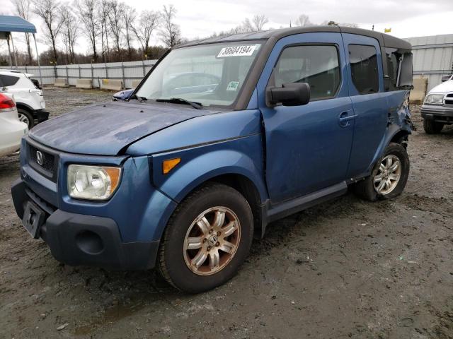 5J6YH27746L004046 - 2006 HONDA ELEMENT EX BLUE photo 1