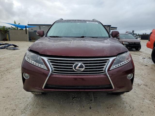 2T2ZK1BA3DC127149 - 2013 LEXUS RX 350 MAROON photo 5