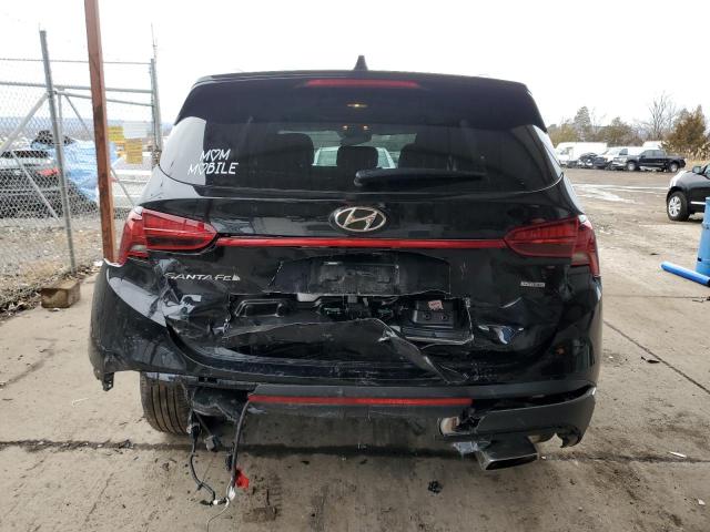 5NMS2DAJ1MH326705 - 2021 HYUNDAI SANTA FE SEL BLACK photo 6