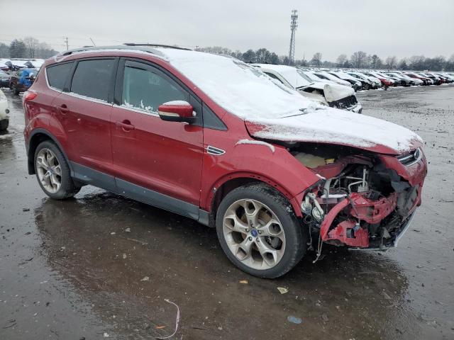 1FMCU9J94DUD33315 - 2013 FORD ESCAPE TITANIUM RED photo 4