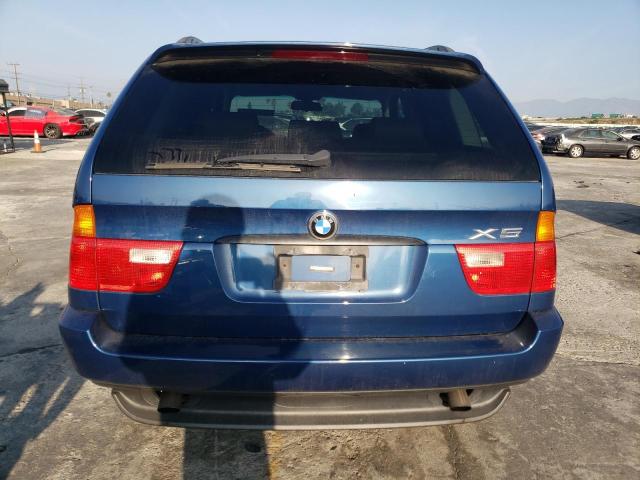 5UXFA53522LP39074 - 2002 BMW X5 3.0I BLUE photo 6