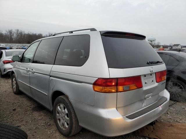 5FNRL18844B087620 - 2004 HONDA ODYSSEY EX SILVER photo 2