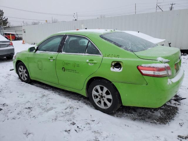 4T1BF3EK4BU155354 - 2011 TOYOTA CAMRY BASE GREEN photo 2