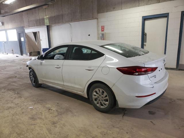 5NPD74LF3JH301077 - 2018 HYUNDAI ELANTRA SE WHITE photo 2