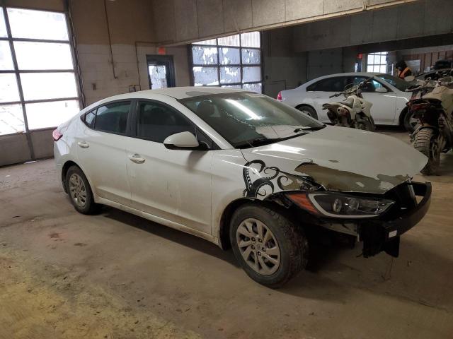 5NPD74LF3JH301077 - 2018 HYUNDAI ELANTRA SE WHITE photo 4