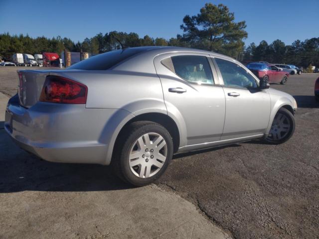 1C3CDZAB2EN161096 - 2014 DODGE AVENGER SE SILVER photo 3