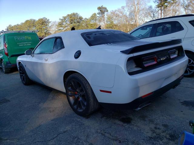 2C3CDZFJ9NH118481 - 2022 DODGE CHALLENGER R/T SCAT PACK WHITE photo 2