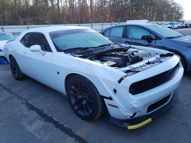 2C3CDZFJ9NH118481 - 2022 DODGE CHALLENGER R/T SCAT PACK WHITE photo 4