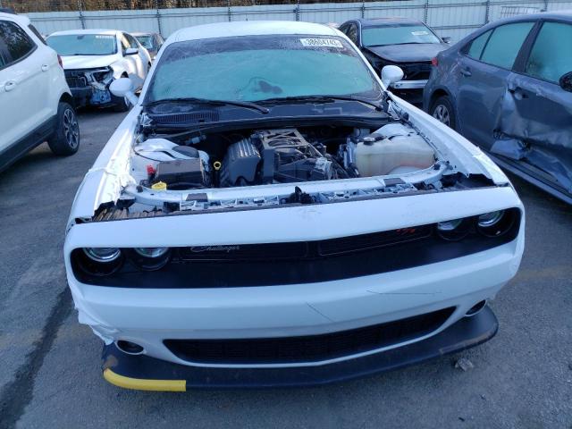 2C3CDZFJ9NH118481 - 2022 DODGE CHALLENGER R/T SCAT PACK WHITE photo 5