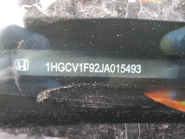 1HGCV1F92JA015493 - 2018 HONDA ACCORD TOURING 蓝色 照片 12