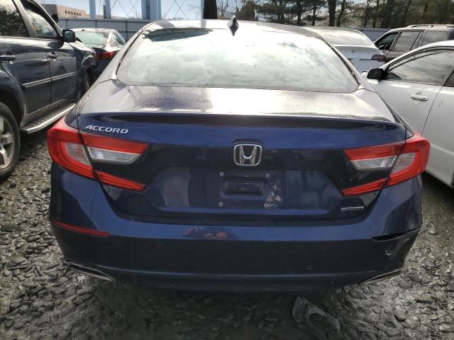 1HGCV1F92JA015493 - 2018 HONDA ACCORD TOURING 蓝色 照片 6