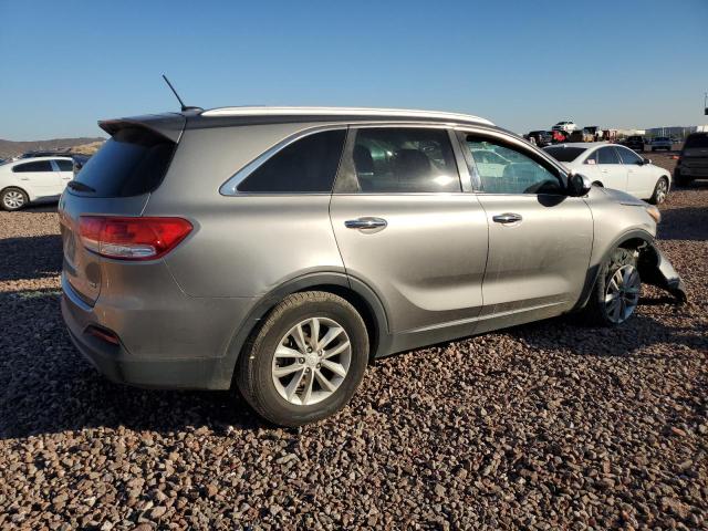 5XYPG4A54HG249709 - 2017 KIA SORENTO LX GRAY photo 3