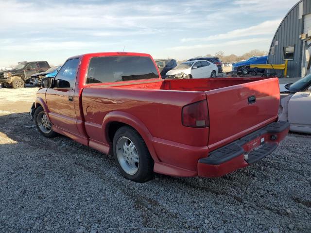 1GCCS1457Y8290978 - 2000 CHEVROLET S TRUCK S10 RED photo 2