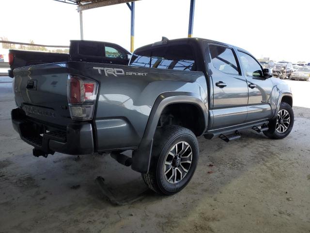 3TMAZ5CN2NM183887 - 2022 TOYOTA TACOMA DOUBLE CAB GRAY photo 3