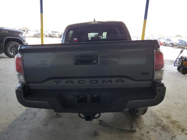 3TMAZ5CN2NM183887 - 2022 TOYOTA TACOMA DOUBLE CAB GRAY photo 6