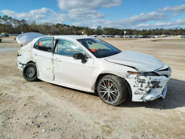 4T1G11AK2PU721727 - 2023 TOYOTA CAMRY SE NIGHT SHADE WHITE photo 4