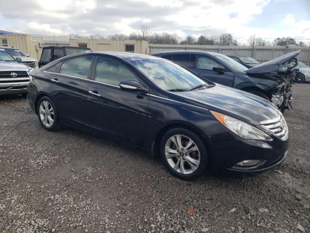 5NPEC4AC0CH347591 - 2012 HYUNDAI SONATA SE BLACK photo 4