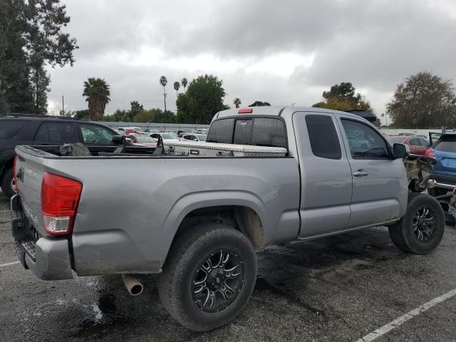 5TFSX5ENXGX045132 - 2016 TOYOTA TACOMA ACCESS CAB SILVER photo 3