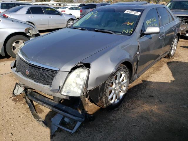 1G6DW677X50230080 - 2005 CADILLAC STS GRAY photo 2