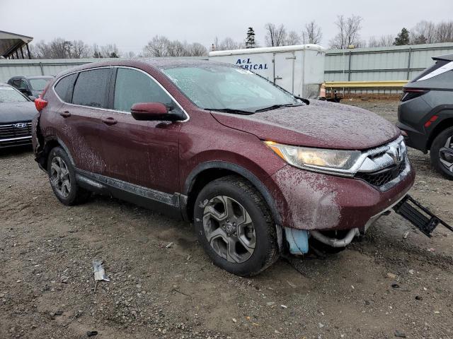 5J6RW2H86HL034458 - 2017 HONDA CR-V EXL BURGUNDY photo 4