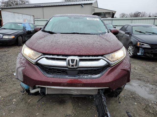 5J6RW2H86HL034458 - 2017 HONDA CR-V EXL BURGUNDY photo 5