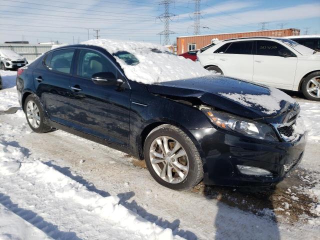 5XXGN4A70DG256582 - 2013 KIA OPTIMA EX BLACK photo 4