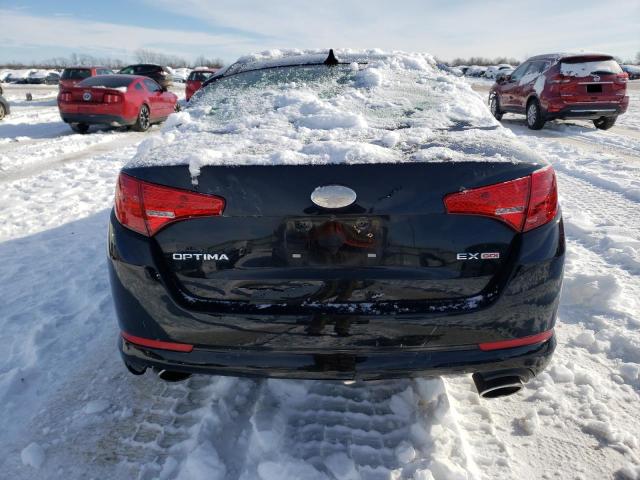 5XXGN4A70DG256582 - 2013 KIA OPTIMA EX BLACK photo 6