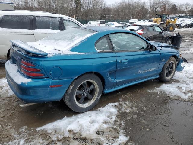 1FALP42T2SF151127 - 1995 FORD MUSTANG GT TEAL photo 3