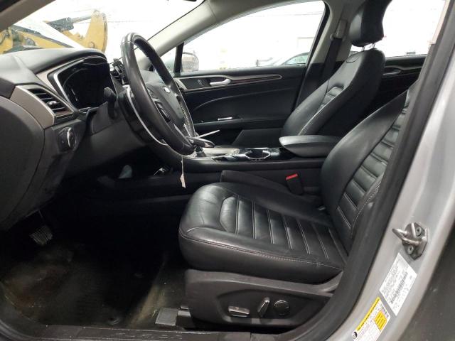 3FA6P0T97GR313935 - 2016 FORD FUSION SE SILVER photo 7