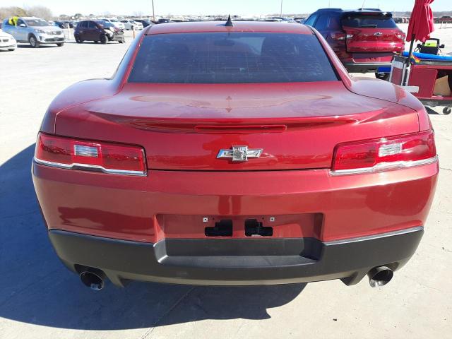 2G1FB1E32E9143549 - 2014 CHEVROLET CAMARO LT BURGUNDY photo 6