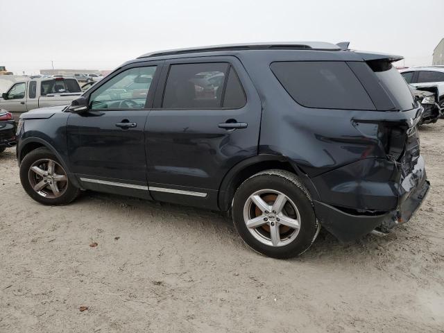 1FM5K8DH3HGC26725 - 2017 FORD EXPLORER XLT GRAY photo 2