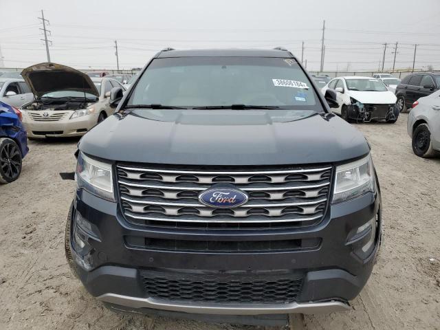 1FM5K8DH3HGC26725 - 2017 FORD EXPLORER XLT GRAY photo 5