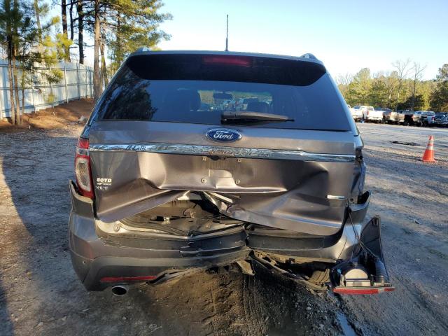 1FM5K8D84DGC90458 - 2013 FORD EXPLORER X GRAY photo 6