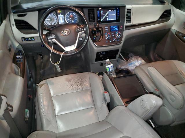 5TDYK3DC2FS598133 - 2015 TOYOTA SIENNA XLE SILVER photo 8