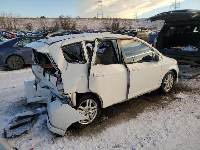 JHMGD38687S011791 - 2007 HONDA FIT S WHITE photo 3