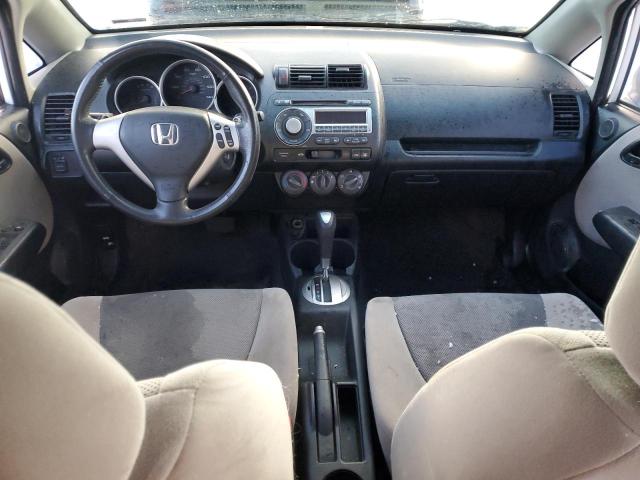 JHMGD38687S011791 - 2007 HONDA FIT S თეთრი ფოტო 8