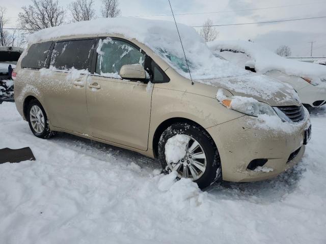 5TDJK3DC9BS005380 - 2011 TOYOTA SIENNA LE BEIGE photo 4