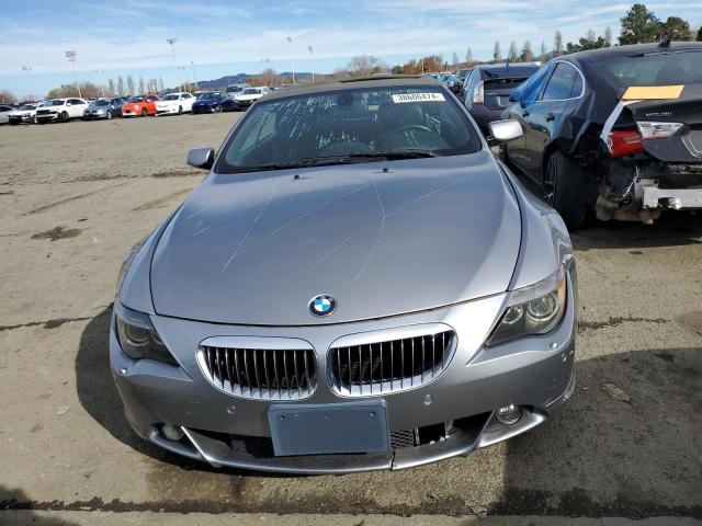 WBAEK13597CN80531 - 2007 BMW 650 I SILVER photo 5