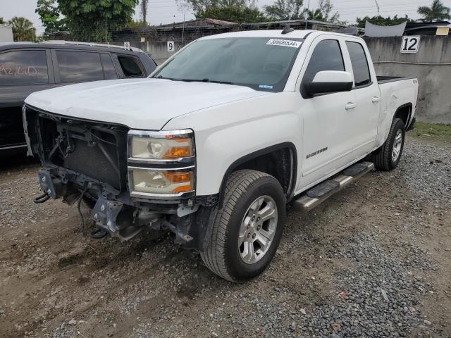 1GCVKREHXFZ204845 - 2015 CHEVROLET SILVERADO K1500 LT WHITE photo 1