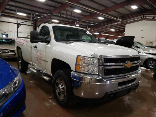 1GC0CVCGXDF244707 - 2013 CHEVROLET SILVERADO WHITE photo 4