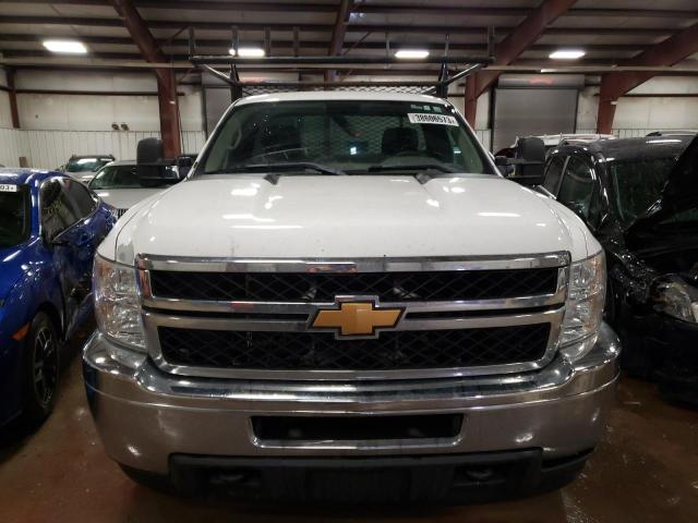 1GC0CVCGXDF244707 - 2013 CHEVROLET SILVERADO WHITE photo 5