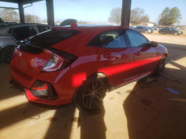 SHHFK7H44LU219794 - 2020 HONDA CIVIC SPORT 红色 照片 3