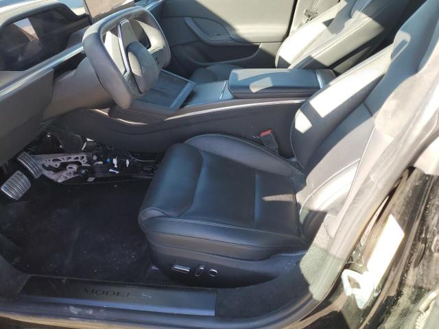 5YJSA1E60NF472927 - 2022 TESLA MODEL S Սև լուսանկար 7