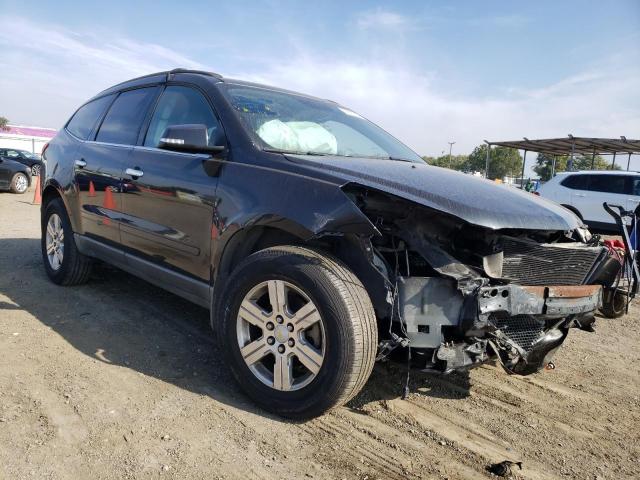 1GNKVGED1CJ111578 - 2012 CHEVROLET TRAVERSE LT BLACK photo 4