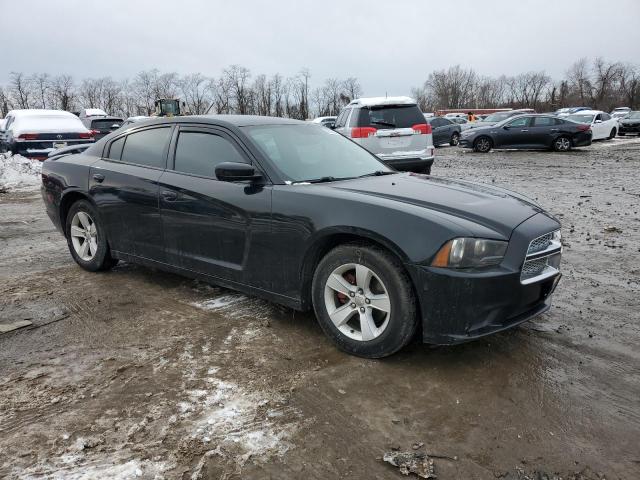 2C3CDXBG4DH508966 - 2013 DODGE CHARGER SE BLACK photo 4