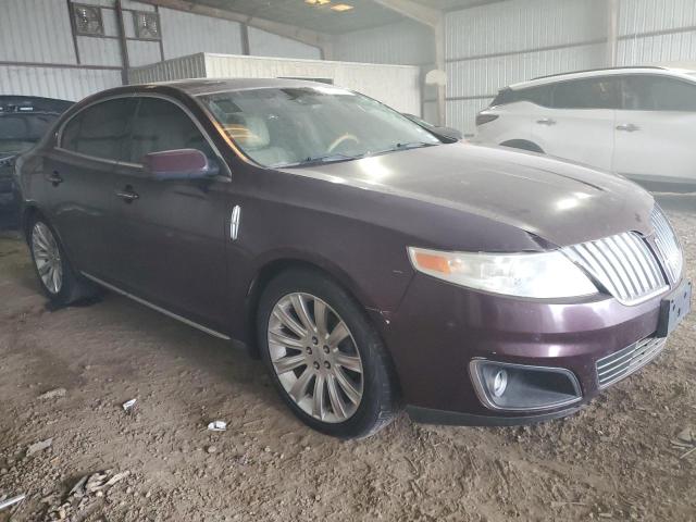 1LNHL9FT3BG605622 - 2011 LINCOLN MKS BURGUNDY photo 4