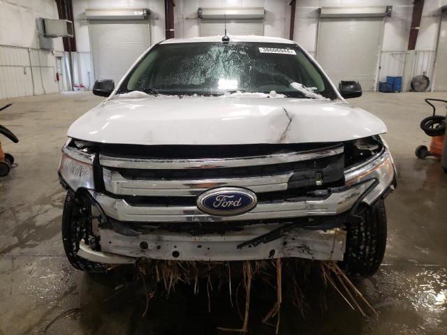 2FMDK4GC8EBA58572 - 2014 FORD EDGE SE WHITE photo 5