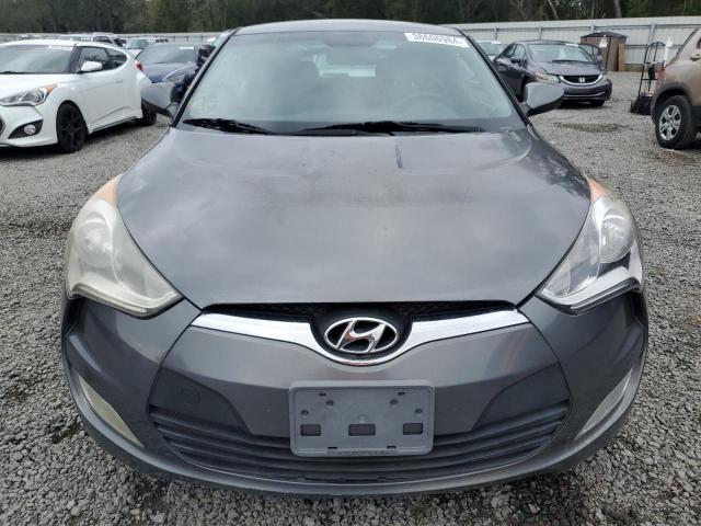 KMHTC6AD9HU307174 - 2017 HYUNDAI VELOSTER GRAY photo 5