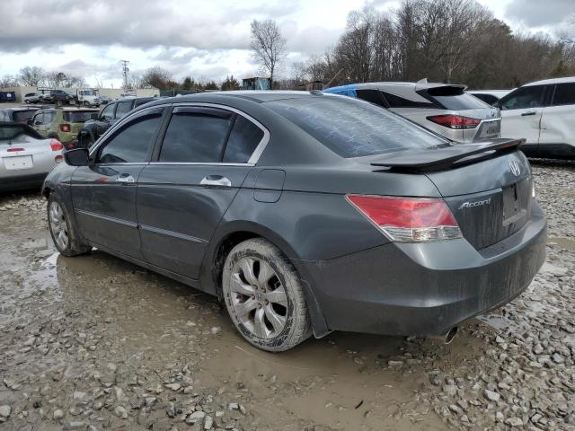 1HGCP36869A016316 - 2009 HONDA ACCORD EXL GRAY photo 2